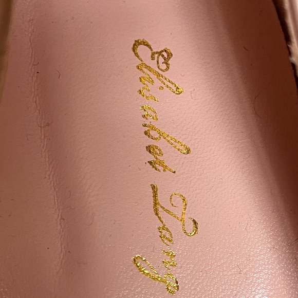 Classic statement Womens size 8 Nude 4 inch heel shoes- Brand Elizabet Lang - Picture 3 of 5